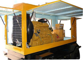 山阳移动电站(移动柴油发电机组) 山阳移动电站(移动柴油发电机组)